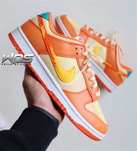 nike dunk low oatmeal.|nike charmander dunk low.